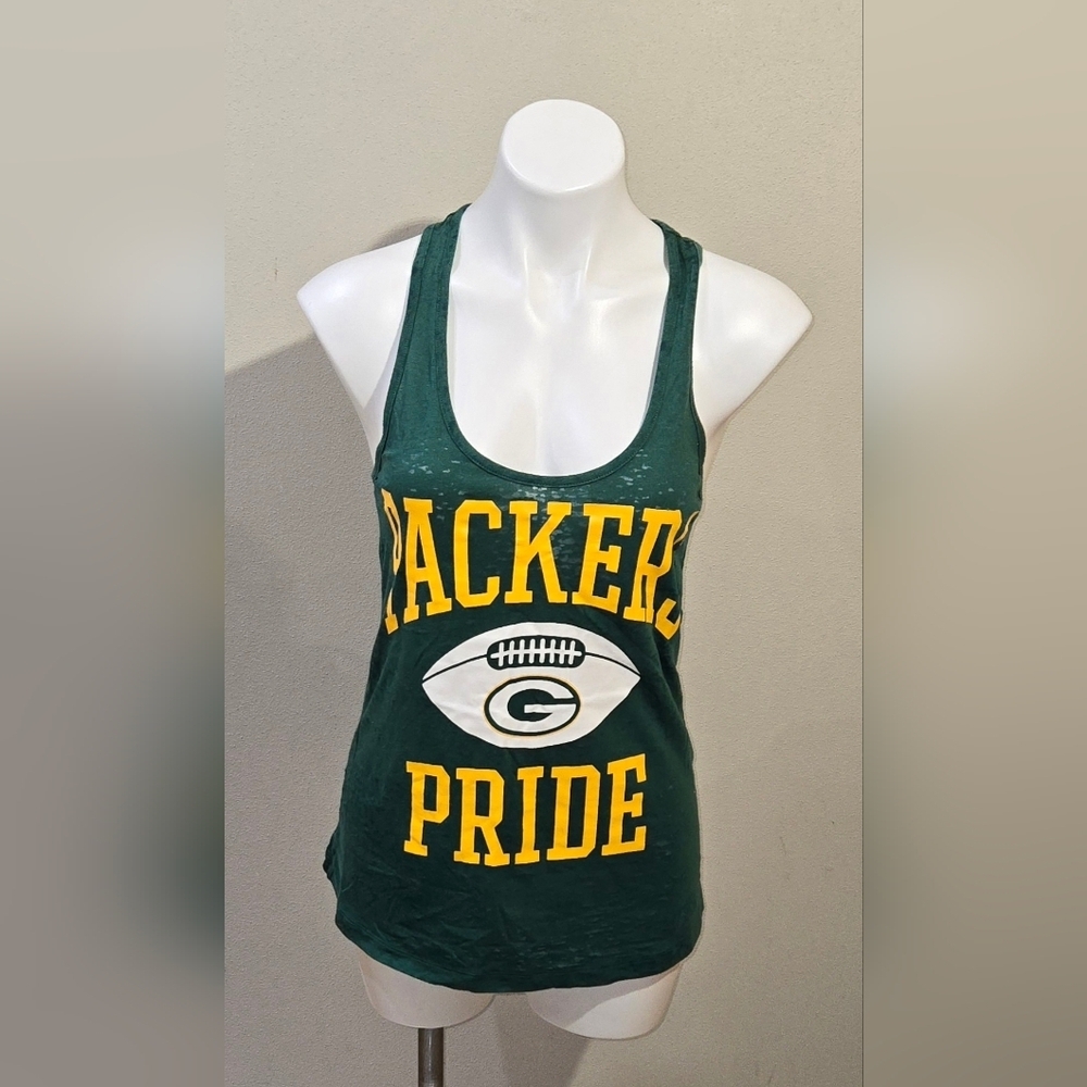 NFL PINK Green Bay Packers Light Tank Women's Size Small